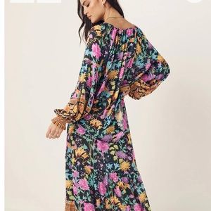 Spell & the gypsy butterflies and fireflies floral shirt and skirt 🫶✨💫